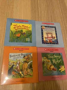 Lot of 4 scholastic books on CD - Picture 1 of 5