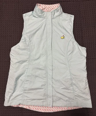 Chaleco de golf reversible Magnolia Lane Tech Masters logotipo de Augusta para mujer talla pequeña” Foto 1 de 4