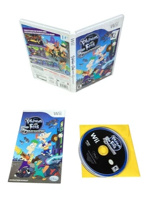 Nintendo Wii COMPLETO PROBADO EN CAJA Phineas y Ferb: A Través de la 2ª Dimensión Foto 1 de 3