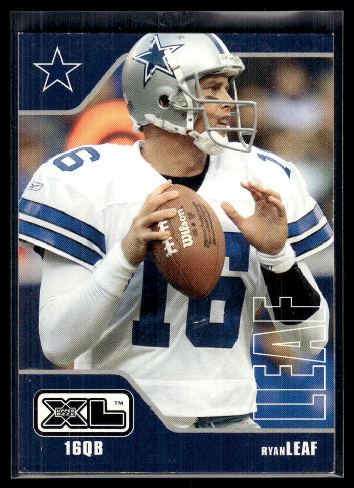 2002 Upper Deck XL Ryan Leaf Dallas Cowboys #144 - Image 1 of 2