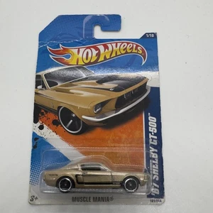 2011 Hot Wheels '67 Shelby GT-500 Metallic Gold 101/244 Muscle Mania 1/10 - Picture 1 of 5