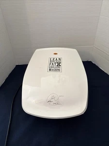 George Foreman Lean Mean Fat Reducing Grilling Machine w/ Tray Working ALL CLEAN - Picture 1 of 7