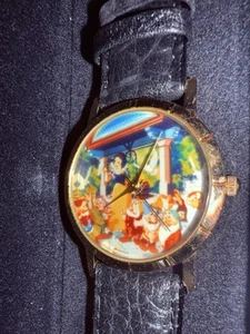 DISNEY SNOW WHITE AND THE SEVEN DWARFS WATCH LLADRO EVENT 1995 NEVER WORN - Picture 1 of 6