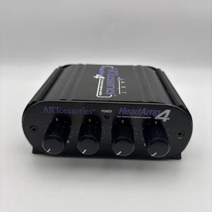 ARTcessories Amplificatore Head 4 Uscite Amplificatore Stereo per Cuffie - Foto 1 di 8