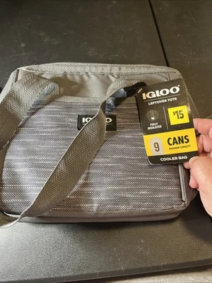 Igloo 9 Can Cooler LUNCH Bag SPRING  Break Work Beach Tote Insulated - Image 1 of 4