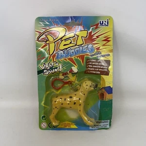 Vintage Uni Fortune Pet Buddies Dalmatian Battery Operated Keychain - Picture 1 of 2
