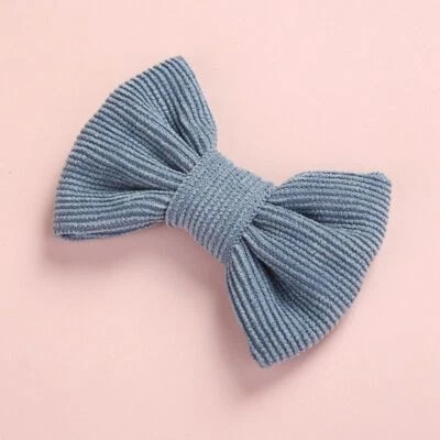 Pinzas para el cabello para bebé niña - Pasador de pana para niños Clip de pico de pato Horquillas de colección Foto 1 de 4