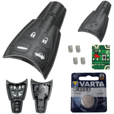 KONIKON Kit riparazione alloggiamento chiave auto telecomando adatto per SAAB 93 95 9-3 9-5