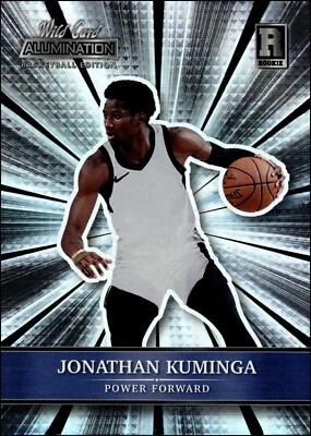 2021-22  Wild Card Alumination #ABC-4 Jonathan Kuminga Rookie RC Warriors - Image 1 of 2