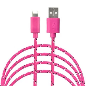 Braided Charger Cable USB FOR apple iPhone 14 13 12 11 X 8 7 6 plus 6 5S XR MAX - Picture 1 of 21