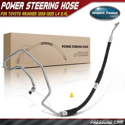 Power Steering Pressure Line Hose Assembly for Toyota 4Runner 1989-1995 L4 2.4L - Image 1 of 4