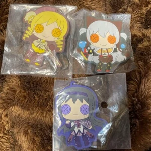 Puella Magi Madoka Magica figure rubber key chain Lot 3 mascot Japan anime m513 - Picture 1 of 4