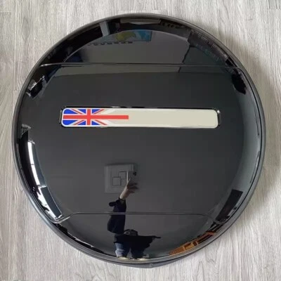Spare Wheel Tire Cover Fits for Land Rover Defender 90 110 130 2020-2025 Black — 第 1/4 张图片