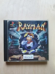 Rayman PS1 1st Print Very Rare Playstation 1 No Tombi Castlevania - Imagen 1 de 10