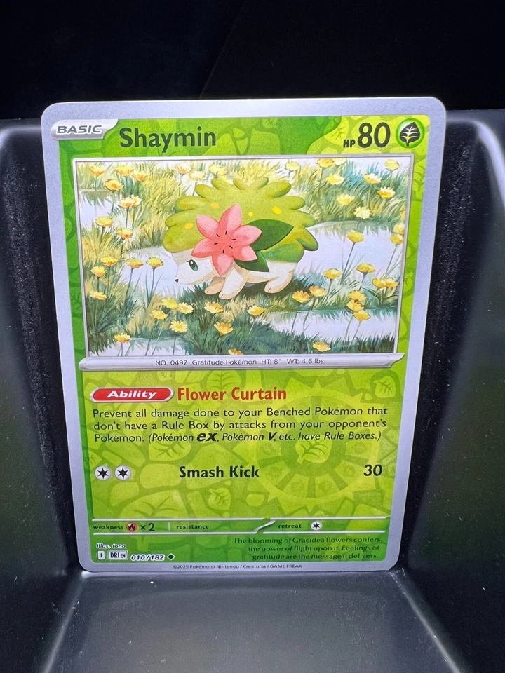 Shaymin 010/182 Sv10: Destined Rivals Reverse Holo - Image 1 of 1