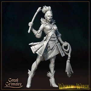 Wicked Witch | Great Grimoire | RPG D&D Wargaming 3D Printed Mini - Picture 1 of 1