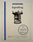 Westinghouse Signalling Parts Brochure AC Single Element Vane Relays B3/ B4 1953