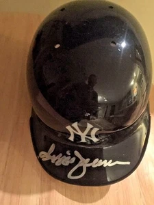 Mini casco autografo firmato Reggie Jackson. New York Yankees MLB HOF JSA - Foto 1 di 3