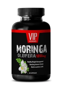 weight loss tea - MORINGA OLEIFERA 1200MG - moringa leaf capsules - 1 Bottle - Picture 1 of 12