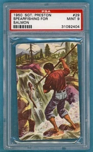 1950 Sgt. Preston Spearfishing For Salmon #29 PSA 9! POP 10! - Bild 1 von 2