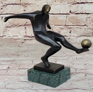 Bronze Sculpture Hand Crafted Mid Century Original By Mario Nick Statue Sale - Picture 1 of 10