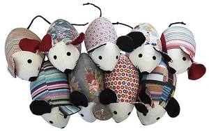 Scented Door Mouse Cute Fabric Mouse Stops Doors Slamming Multi Colour - H - Picture 1 of 2