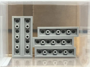 Piezas LEGO - Placa Gris Azulado Claro 1 x 4 - No 3710 - Cantidad 5 - Imagen 1 de 1