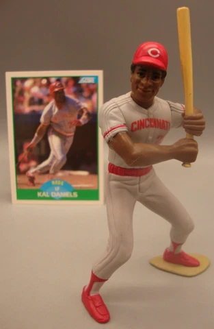 LOOSE 1988 SLU STARTING LINEUP FIGURE KAL DANIELS CINCINNATI REDS Cover