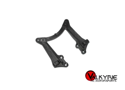 RC Associated B4 Series Front Shock Tower Carbon Plastic Gray Factory (1) 9569 - Image 1 of 2