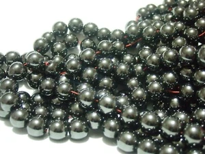 - Hartsteine gelocht - Hämatit Kugel 4 mm 20 Stück - Bild 1 von 1