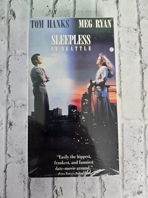Sleepless in Seattle VHS 1993 Tom Hanks Meg Ryan New Sealed - Image 1 of 4
