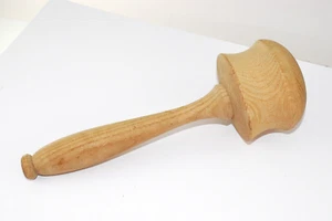 Vintage Holz Pilz Socke Darner Primitive 9,5" lang - Bild 1 von 6