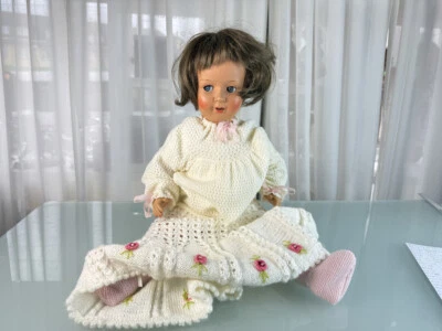 Poupée ancienne poupée de collection 60 cm. État voir photos. - Photo 1/3