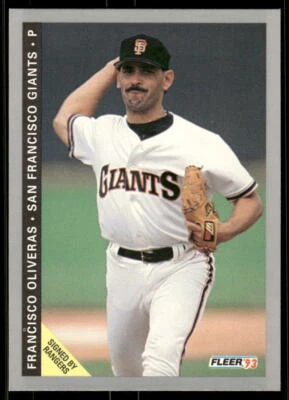 1993 Fleer #534 Francisco Oliveras - Image 1 of 2