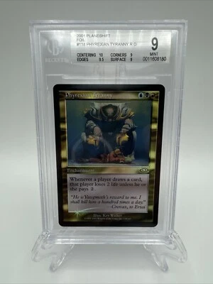 MTG FOIL Phyrexian Tyranny Planeshift BGS 9 Mint - Image 1 of 2