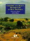 Modern Law of Real Property By G.C. Cheshire, E.H. Burn, P.M. North