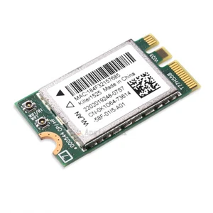 Atheros QCNFA34AC Bigfoot Networks Killer 1525 AC NGFF Wifi Card Bluetooth K1D64 - Picture 1 of 4