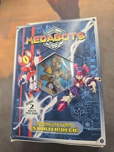 Caja colgante de mazo de inicio Medabots con 2 paquetes de refuerzo adicionales nuevo sellado de colección - Imagen 1 de 5
