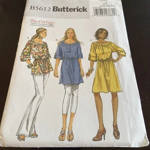 Butterick 5612 MISSES DRESS TOP TUNIC SIZE L XL XXL Uncut - Picture 1 of 4