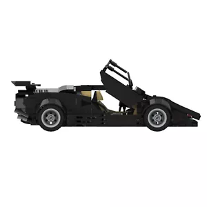 ZITIANYOUBUILD Classic Supercar LP5000 QV Sports Car & Packs for Collection - Picture 1 of 8