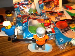 Lot of 6 NEW 2004 McDonalds Happy Meal Lego Sports + LOOSE PIECES  FREE Shipping - Picture 1 of 8