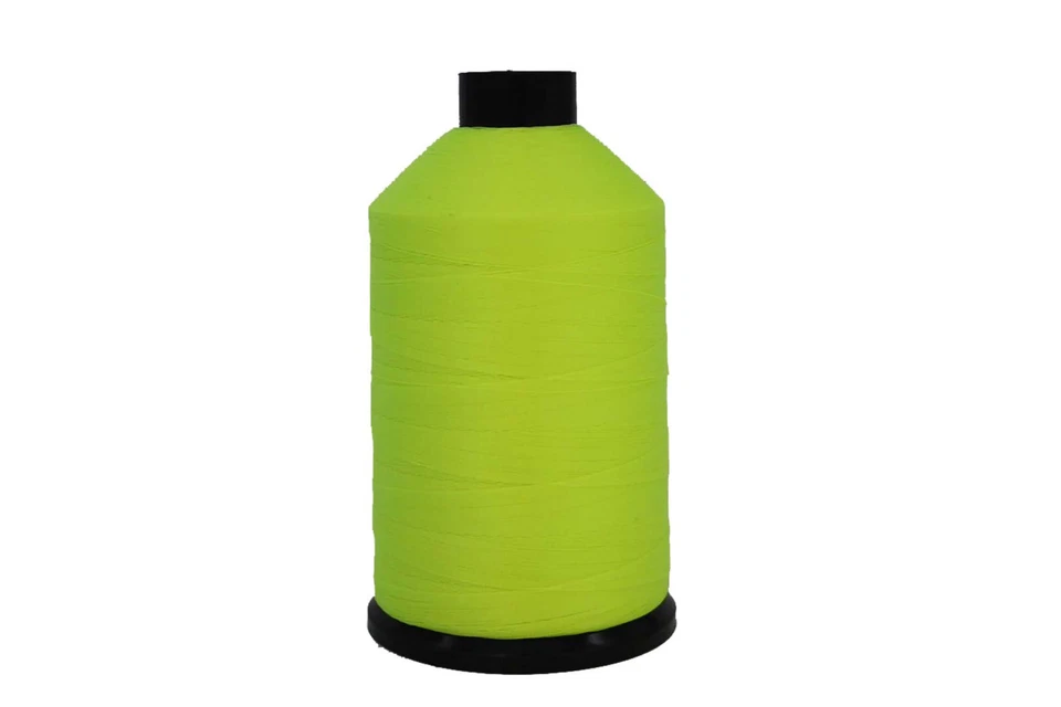 3000m Cone 40's Bonded Nylon Thread (Military Specification) - Hi-Vis Yellow - Image 1 of 1