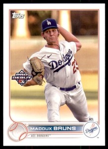 2022 Pro Debut Base #PD-174 Maddux Bruns - ACL Dodgers