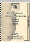 Massey Ferguson 6500 Forklift Parts Manual Catalog