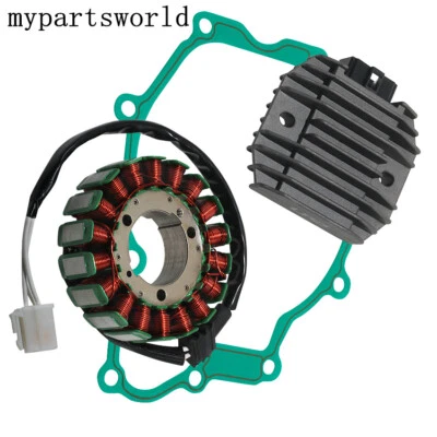 Regulador de estator rectificador y junta para Yamaha FZ6 FZ6N FZ6S FAZER FZ6-NS desnudo Foto 1 de 4