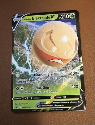 Hisuian Electrode V SWSH294 SWSH: Sword & Shield Promo Cards Holo - Image 1 of 2
