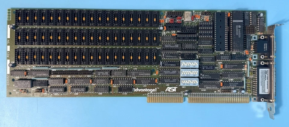 AST Advantage! Multifunction Expansion Board for IBM PC-AT - Image 1 of 3