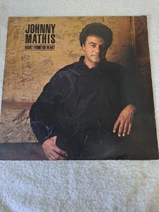 Johnny Mathis - Right From The Heart Vinyl LP 1985 TESTED EXCELLENT CONDITION - Picture 1 of 4