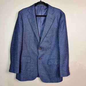 SuitSupply blazer sport coat men's 42R Lazio Slim Tweed Speckled wool blue - Picture 1 of 11