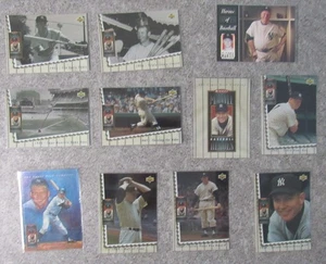 1994 Upper Deck Mickey Mantle Baseball Heroes 10 card set +1   FREE SHIPPING - Picture 1 of 1